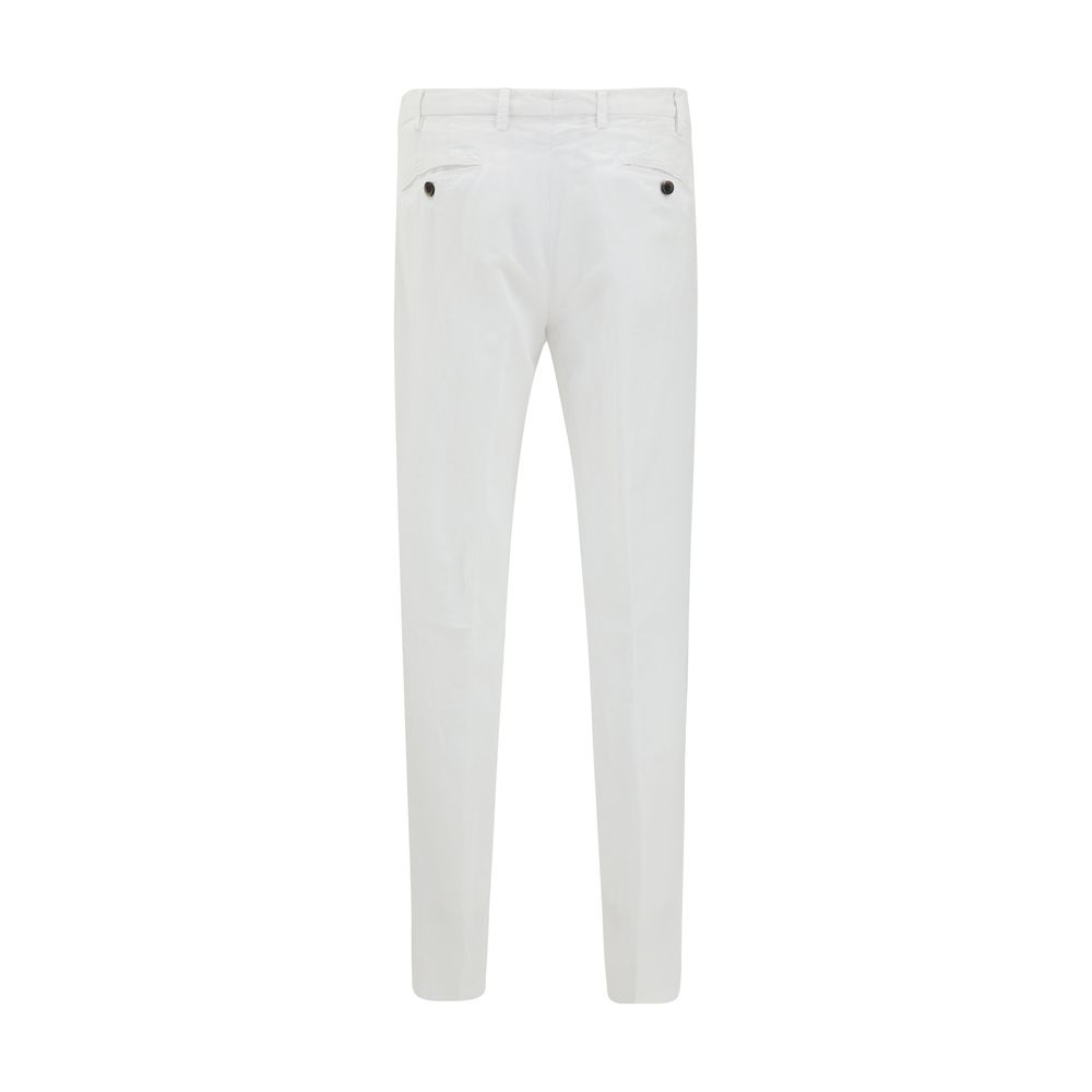 Pantalons Germano en lin beiges