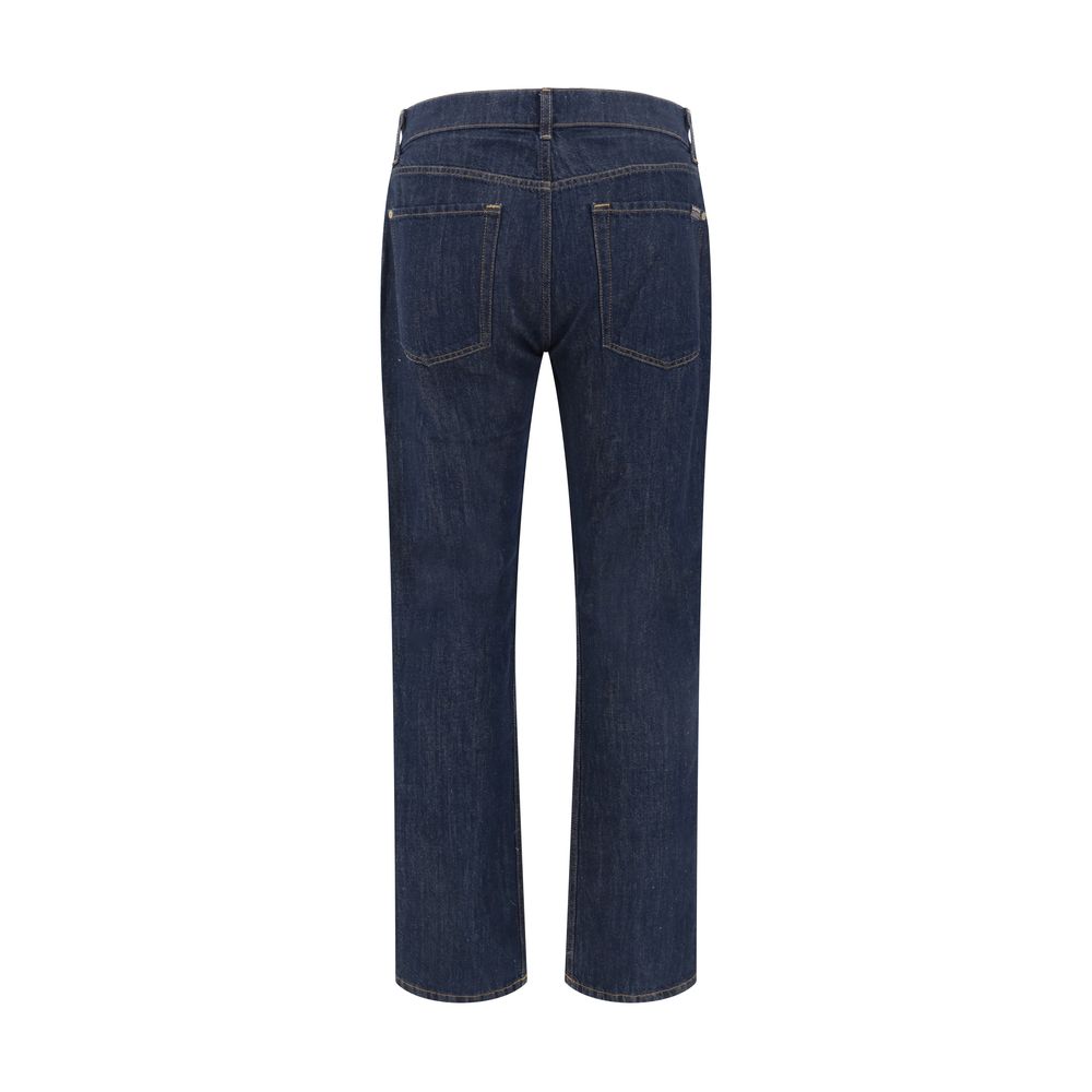Jean 7For droit bleu
