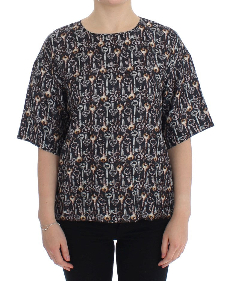 Blouse Dolce & Gabbana Enchanted grise