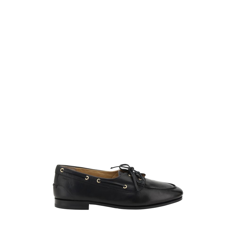 Loafers Bally Pathy en cuir noirs