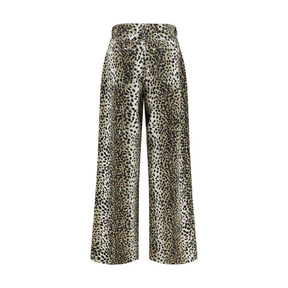 Jeans Blumarine boyfriend imprimés multicolores