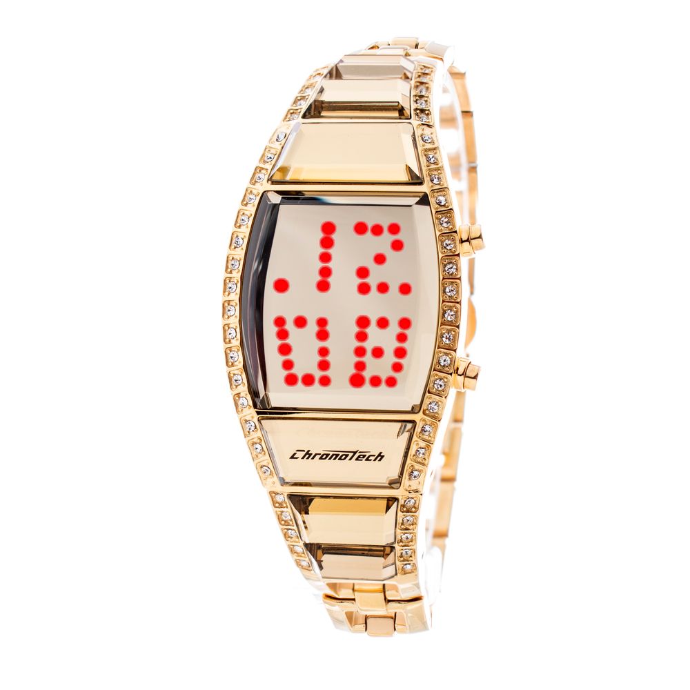 Montre Guess sportive dorée
