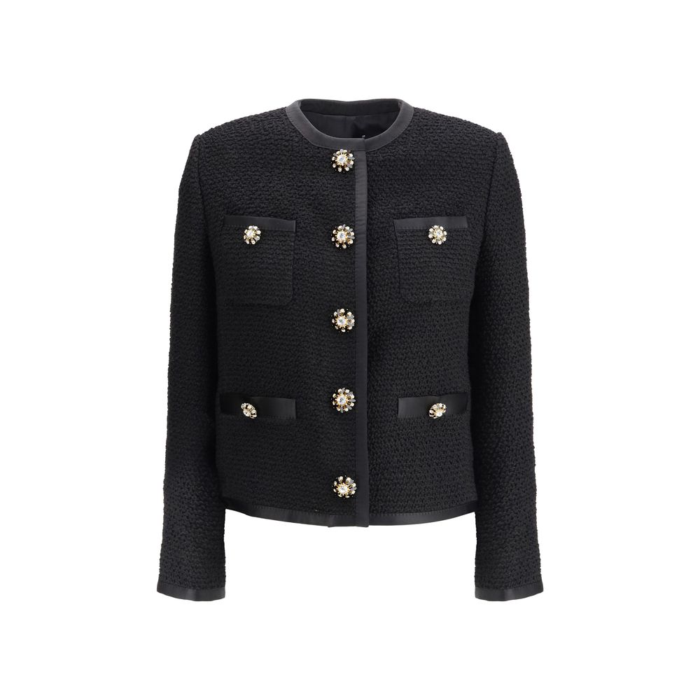 Veste Dolce&Gabbana bouclé blanche