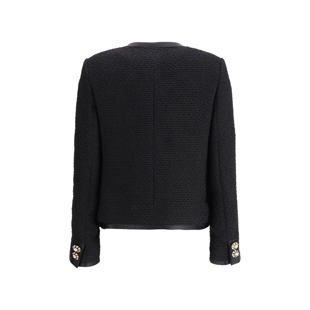 Veste Dolce&Gabbana bouclé blanche