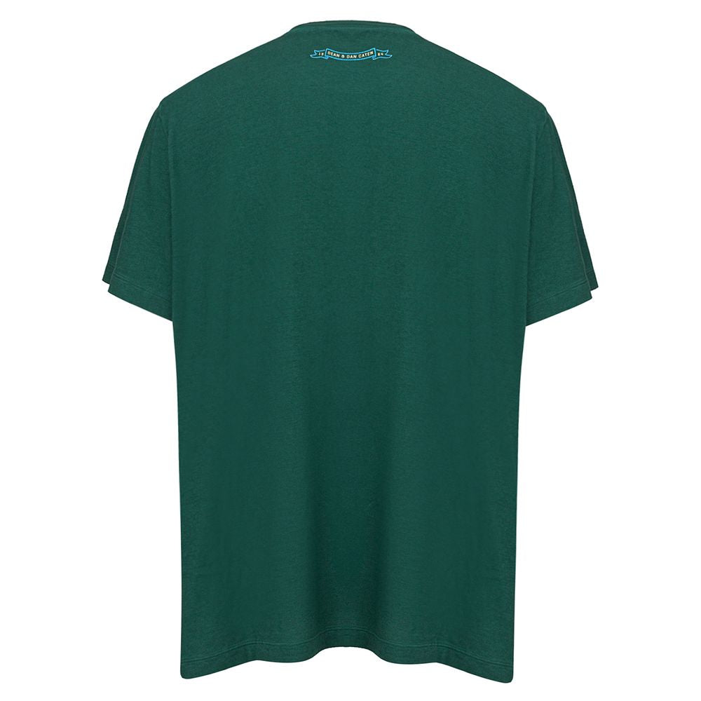 T-shirt Dsquared2 imprimé vert