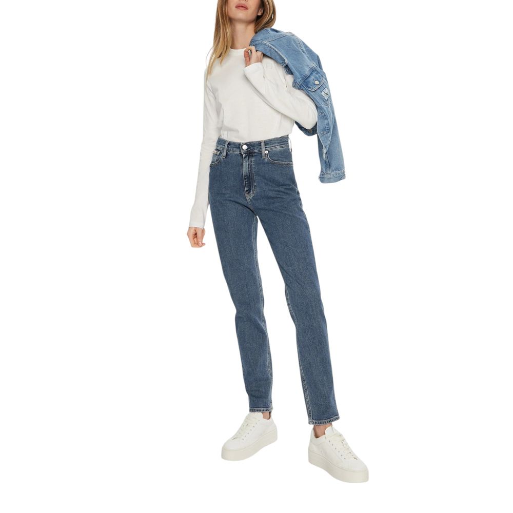 Jean mom Calvin Klein bleu