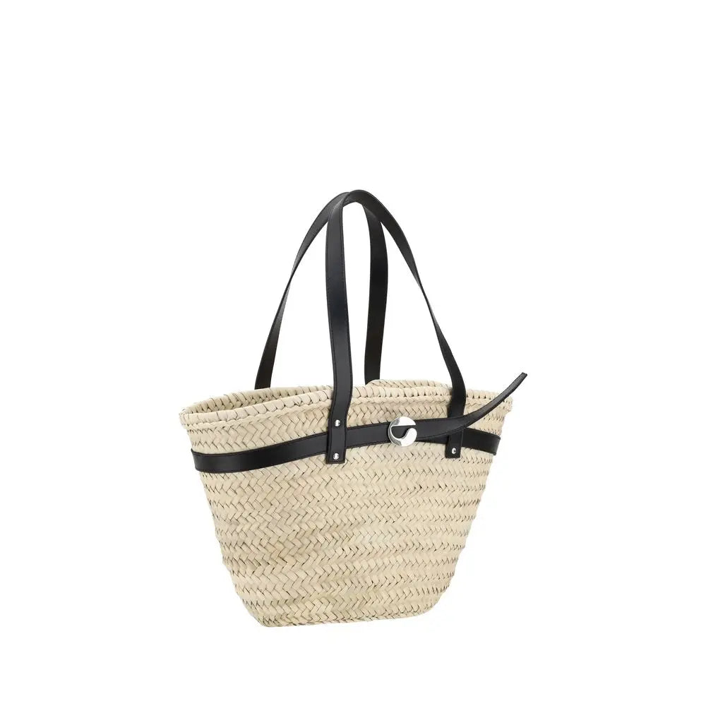 Sac à épaule Coperni Palm beige Coperni
