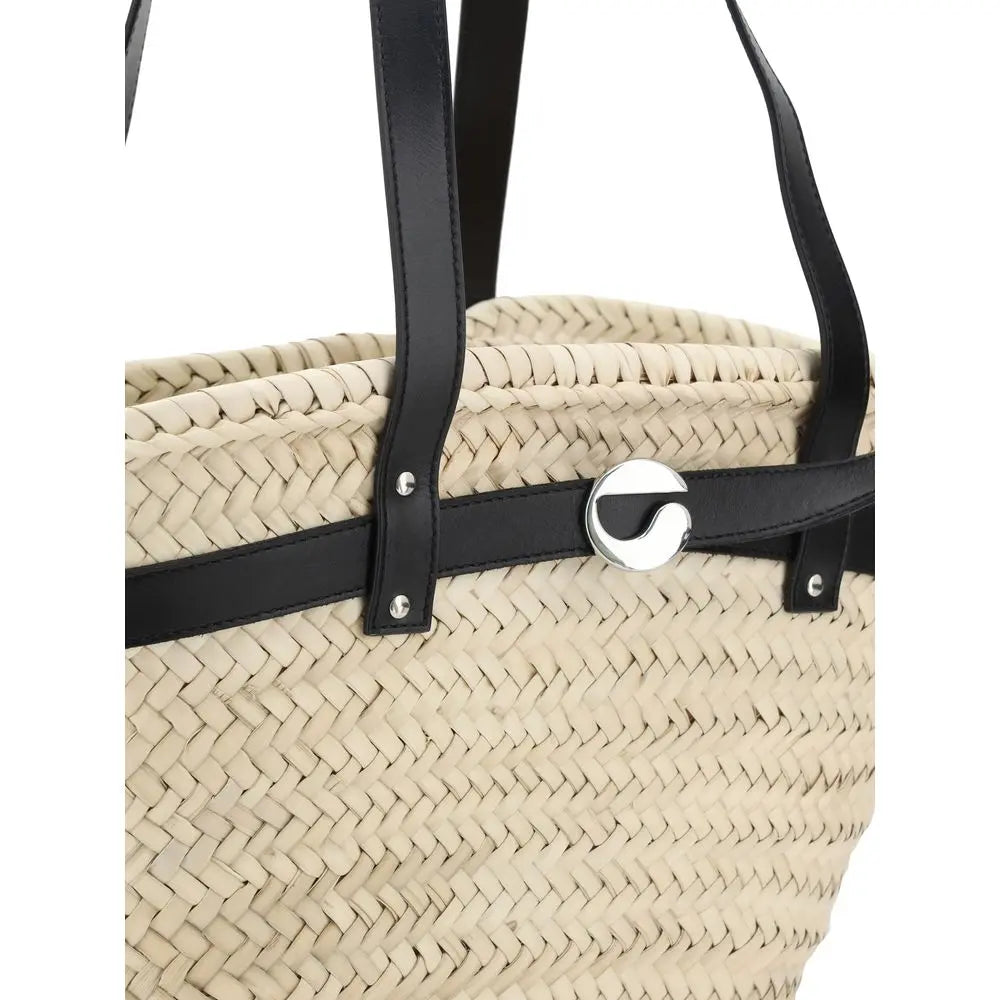 Sac à épaule Coperni Palm beige Coperni