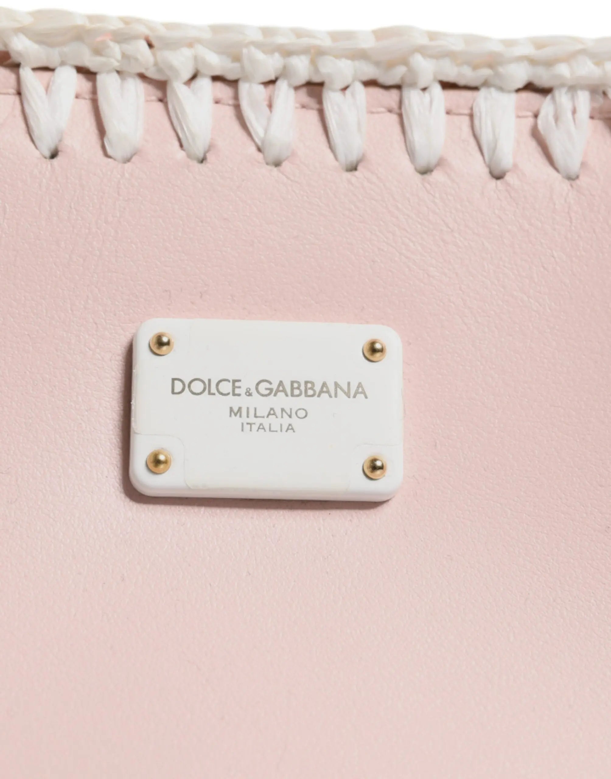 Sac bandoulière Dolce & Gabbana rose clair Dolce & Gabbana