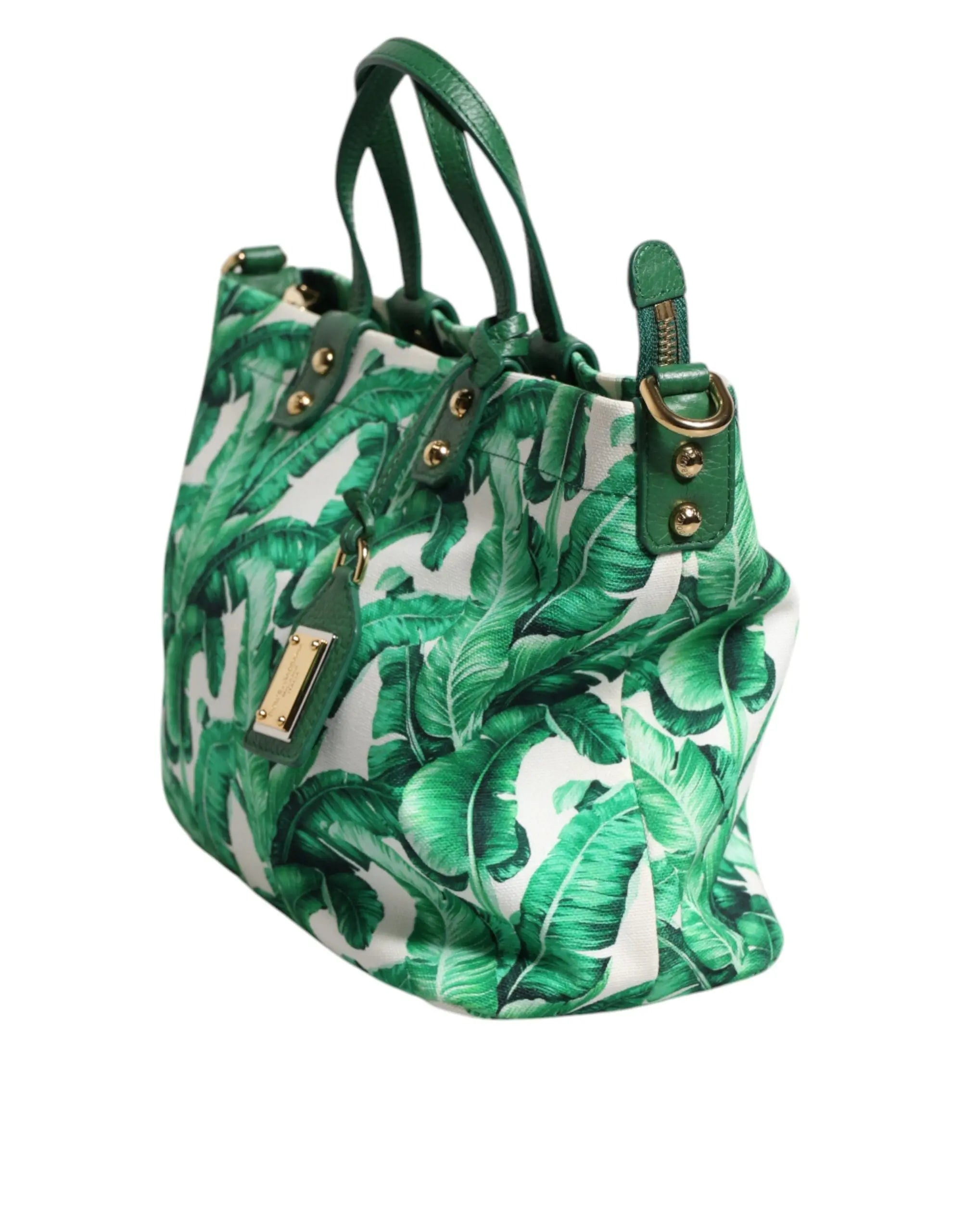 Sac cabas Dolce & Gabbana Botanical Garden vert Dolce & Gabbana