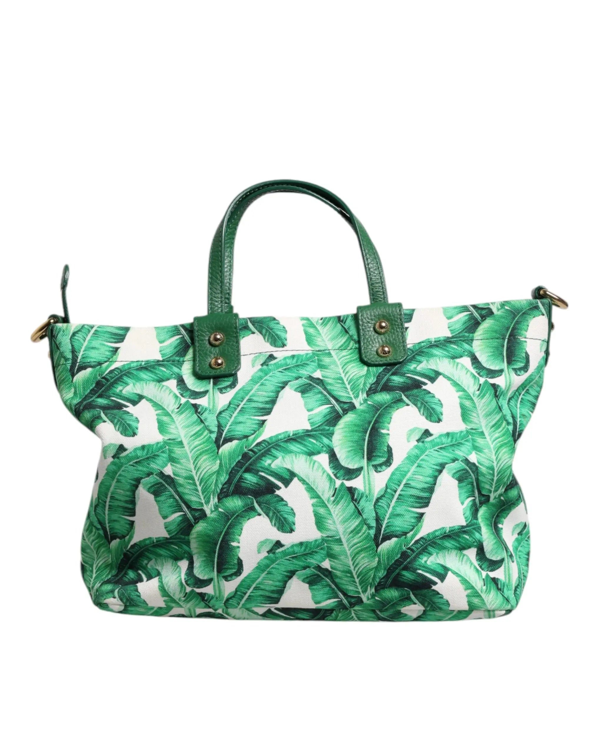 Sac cabas Dolce & Gabbana Botanical Garden vert Dolce & Gabbana