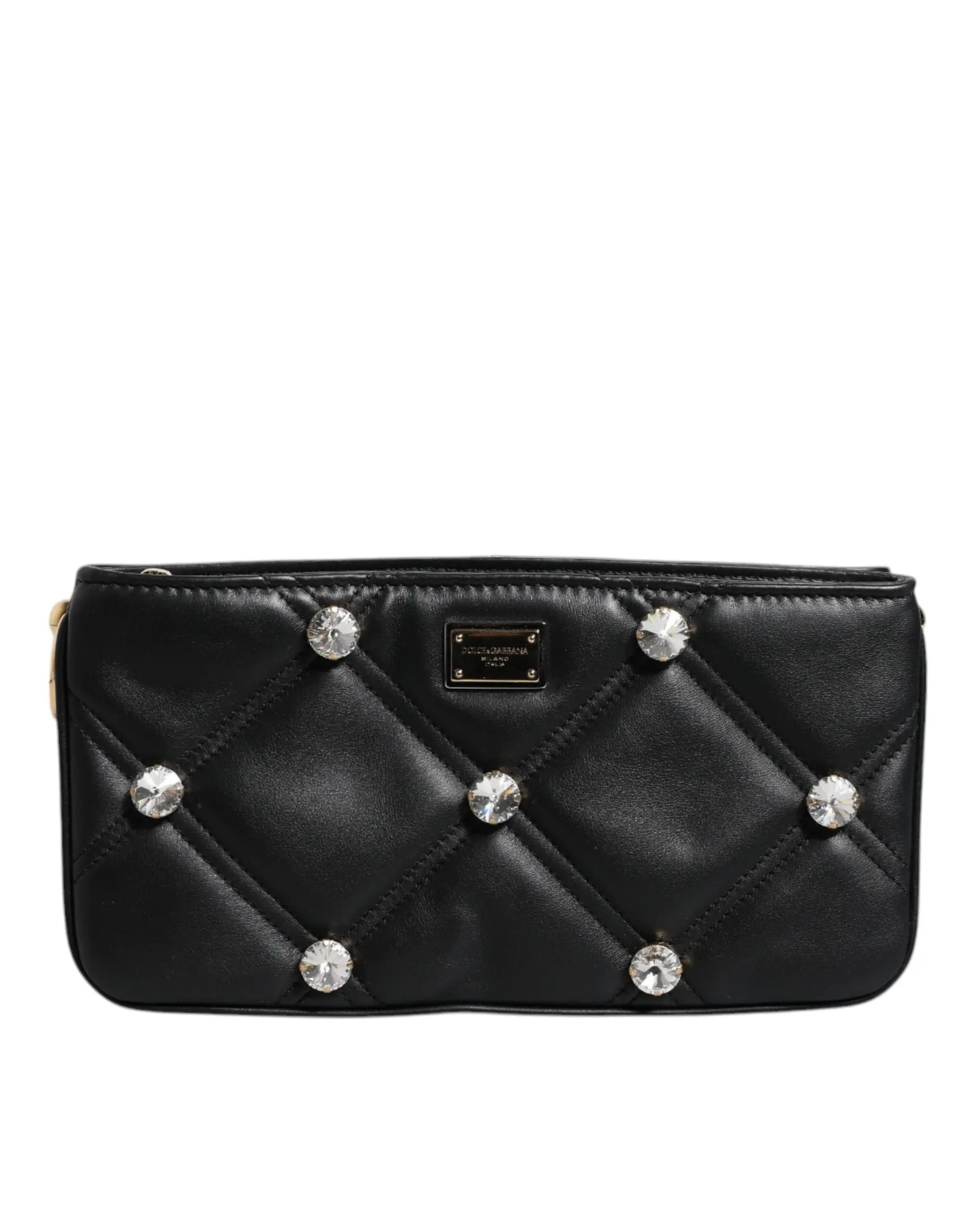 Sac d'épaule Dolce & Gabbana cuir noir Dolce & Gabbana