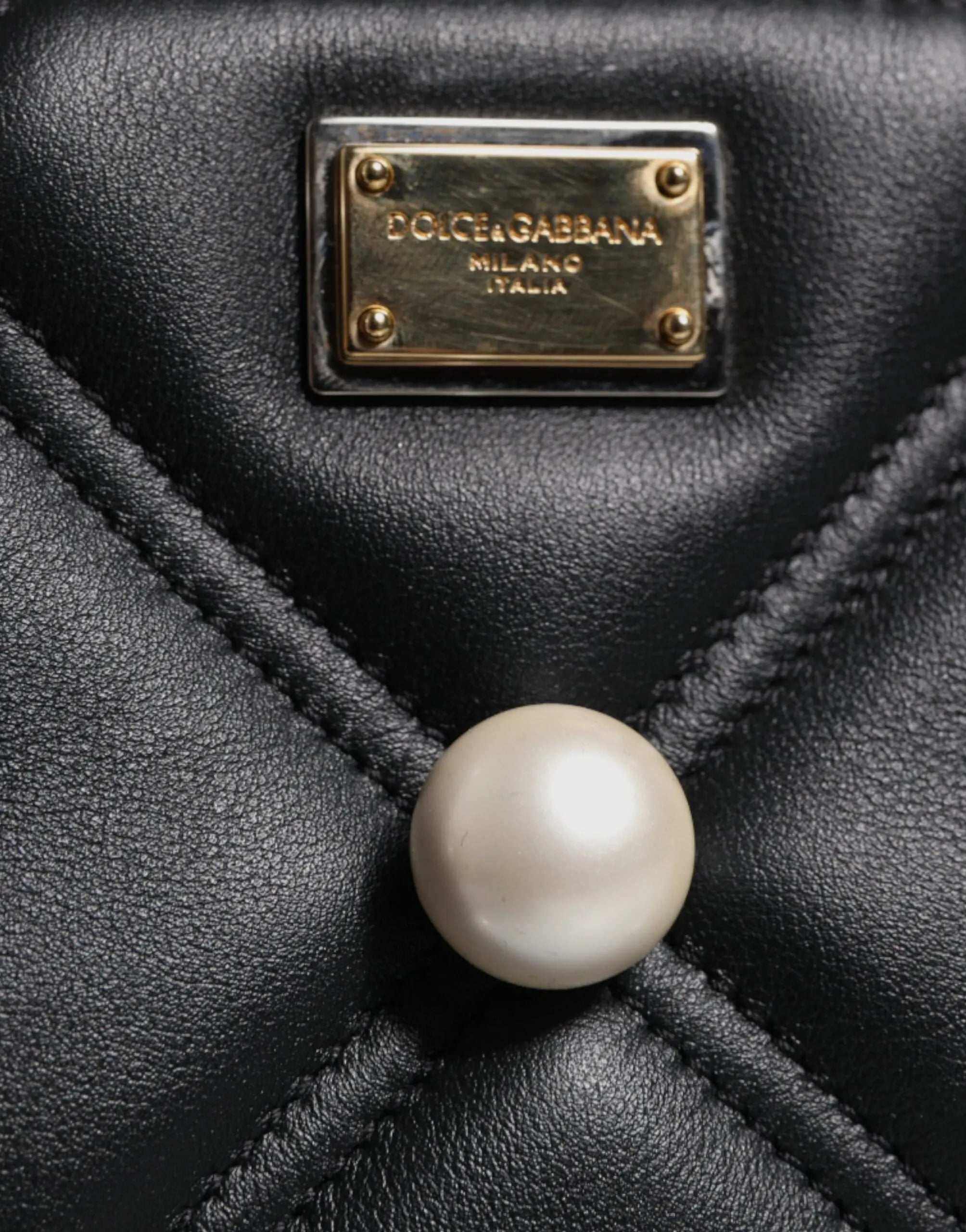 Sac épaule Dolce & Gabbana BB7155 noir Dolce & Gabbana