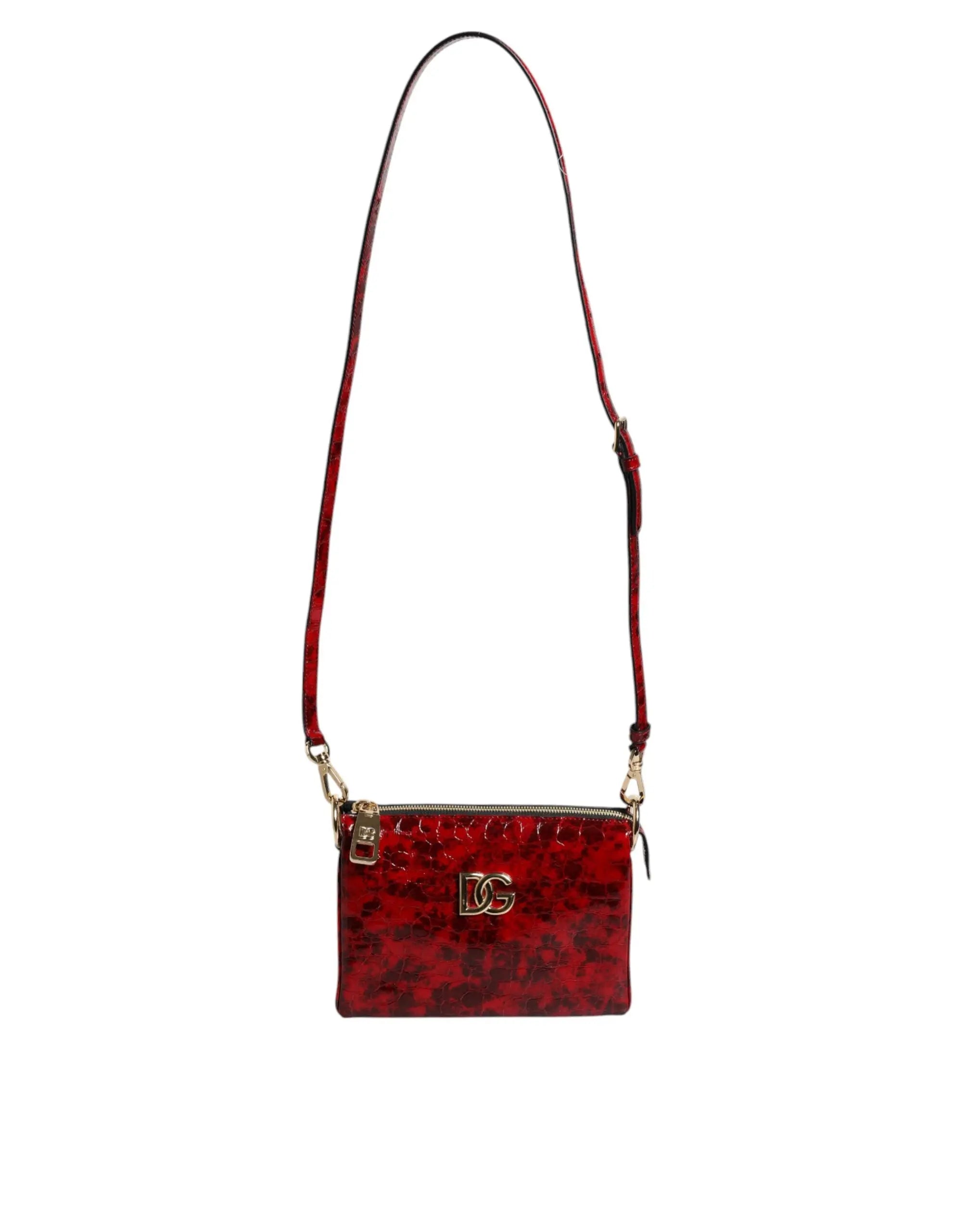 Sac bandoulière Dolce & Gabbana rouge Dolce & Gabbana