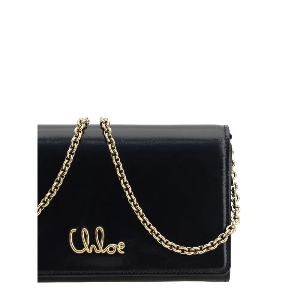 Pochette Chloé Iconic marron Chloé