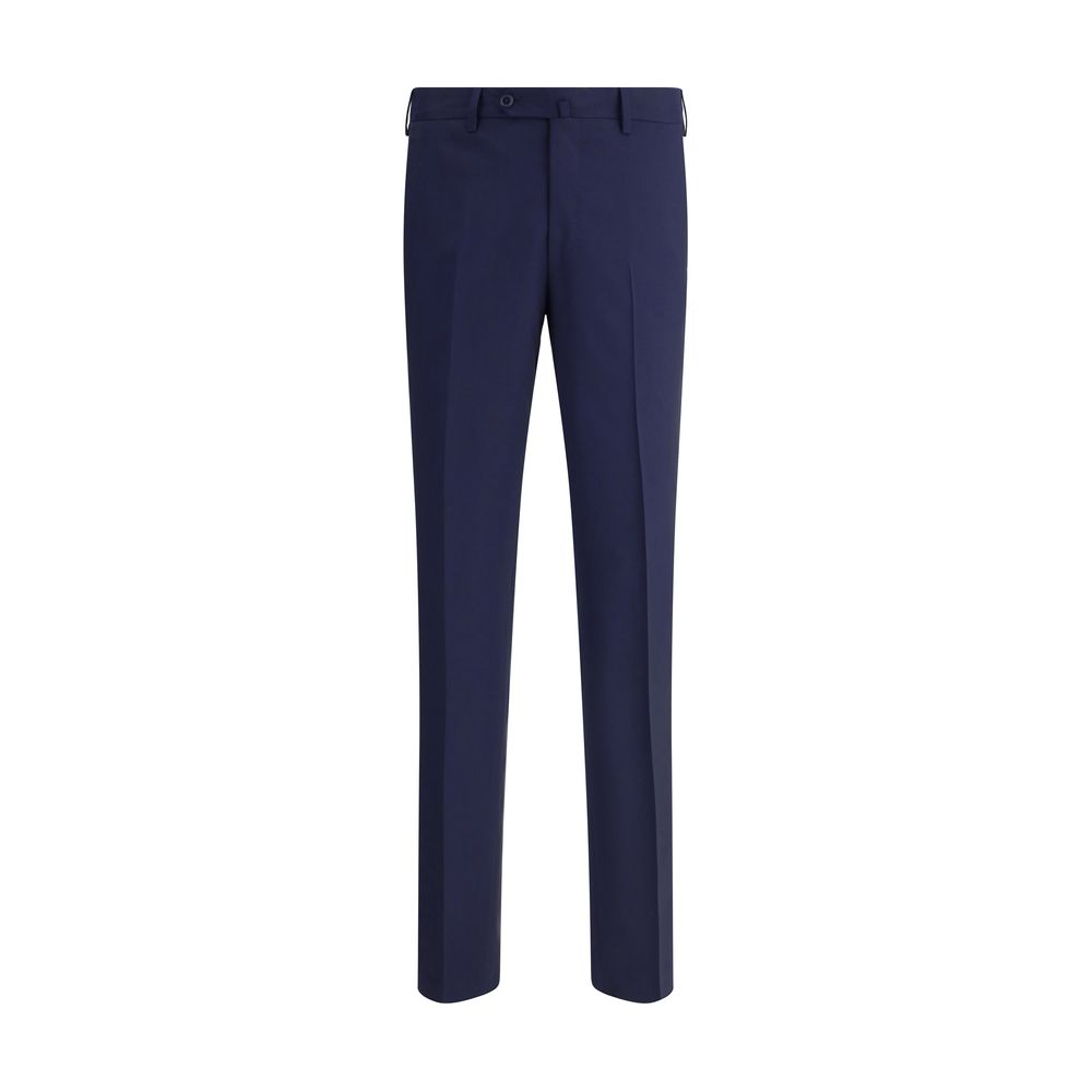 Pantalons Gi Capri en laine vierge noirs
