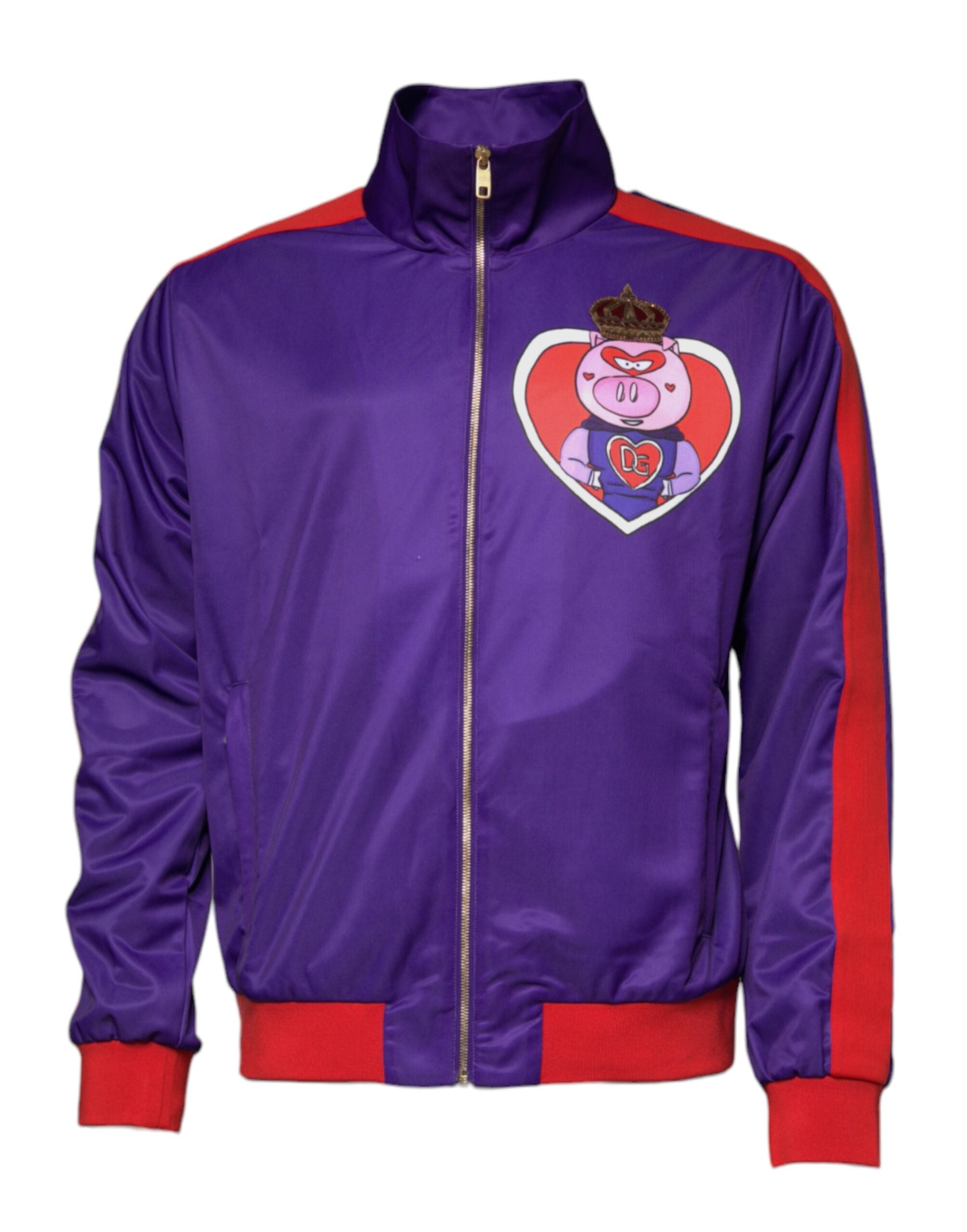 Sweater Dolce & Gabbana Full zip violet