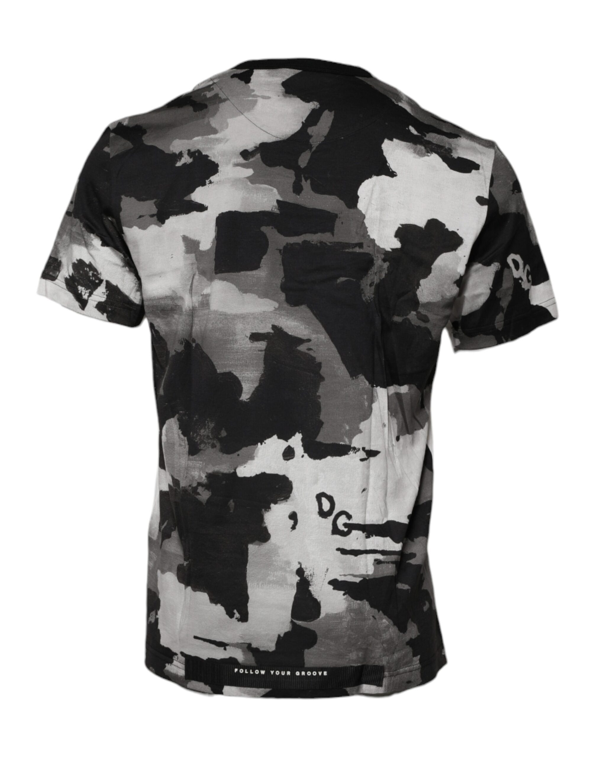 T-shirt Dolce & Gabbana camouflage multicolore