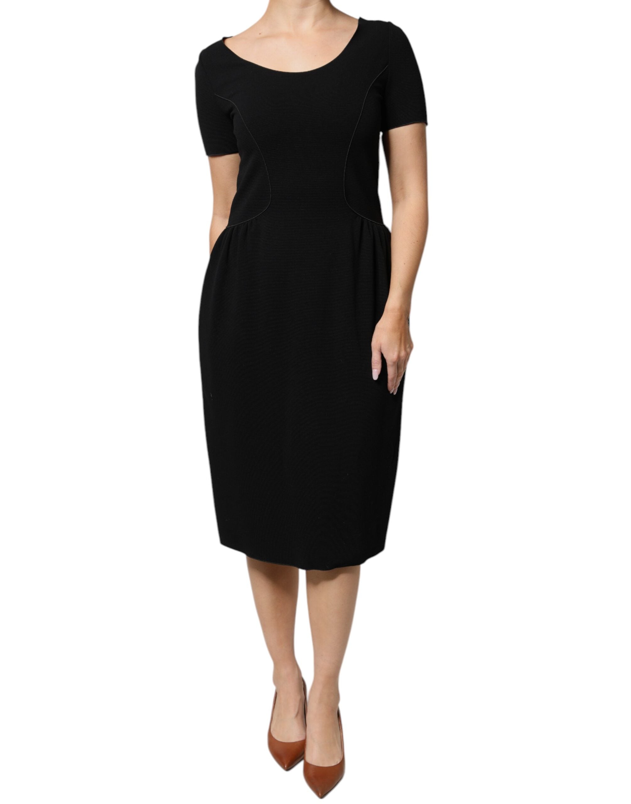Robe mi-longue Emporio Armani noire