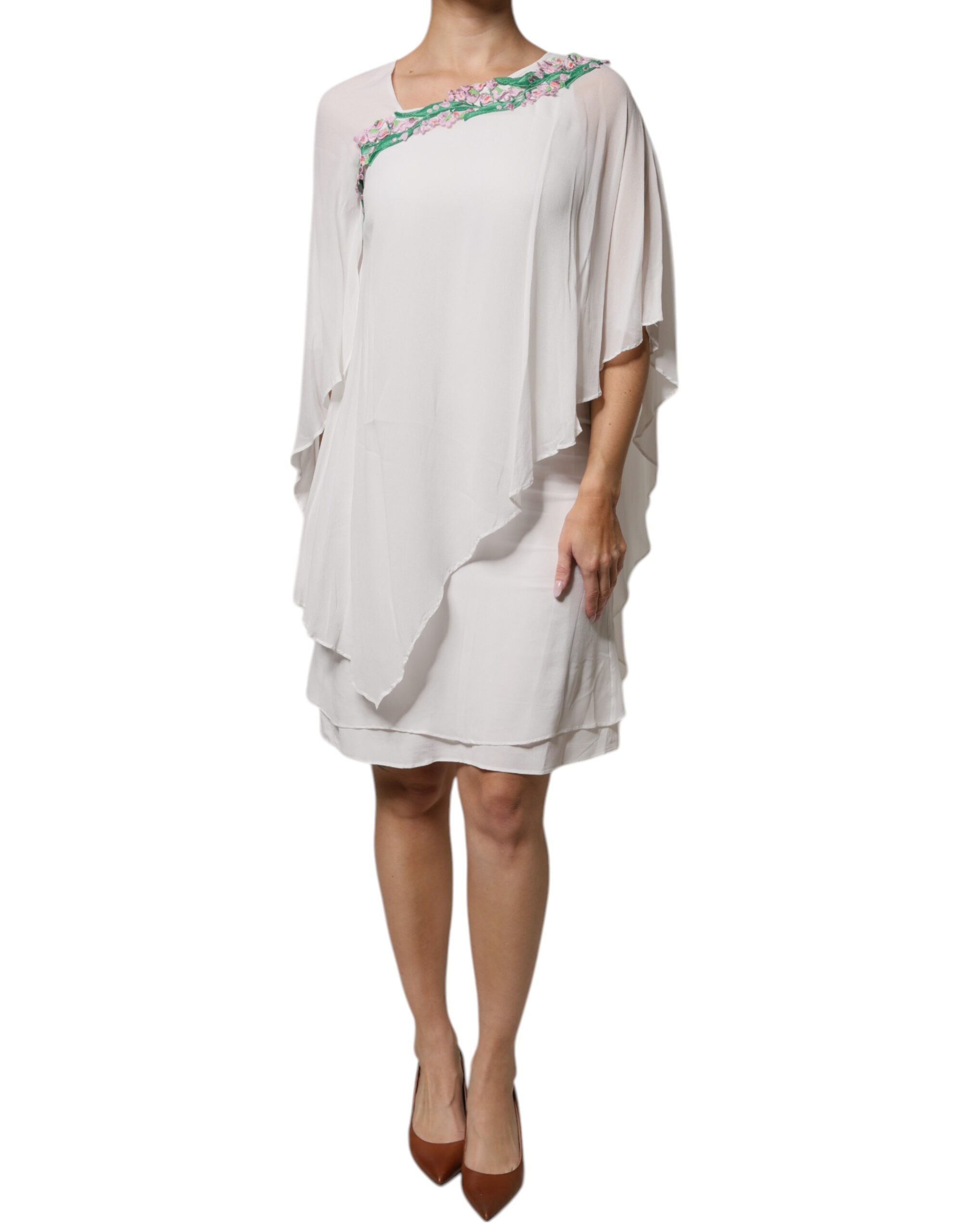 Robe Blumarine Chiffon blanche