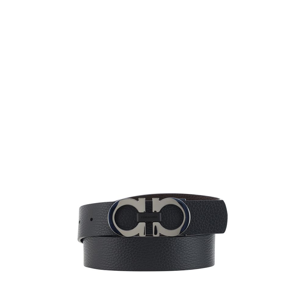 Ceinture Ferragamo Gancini noire