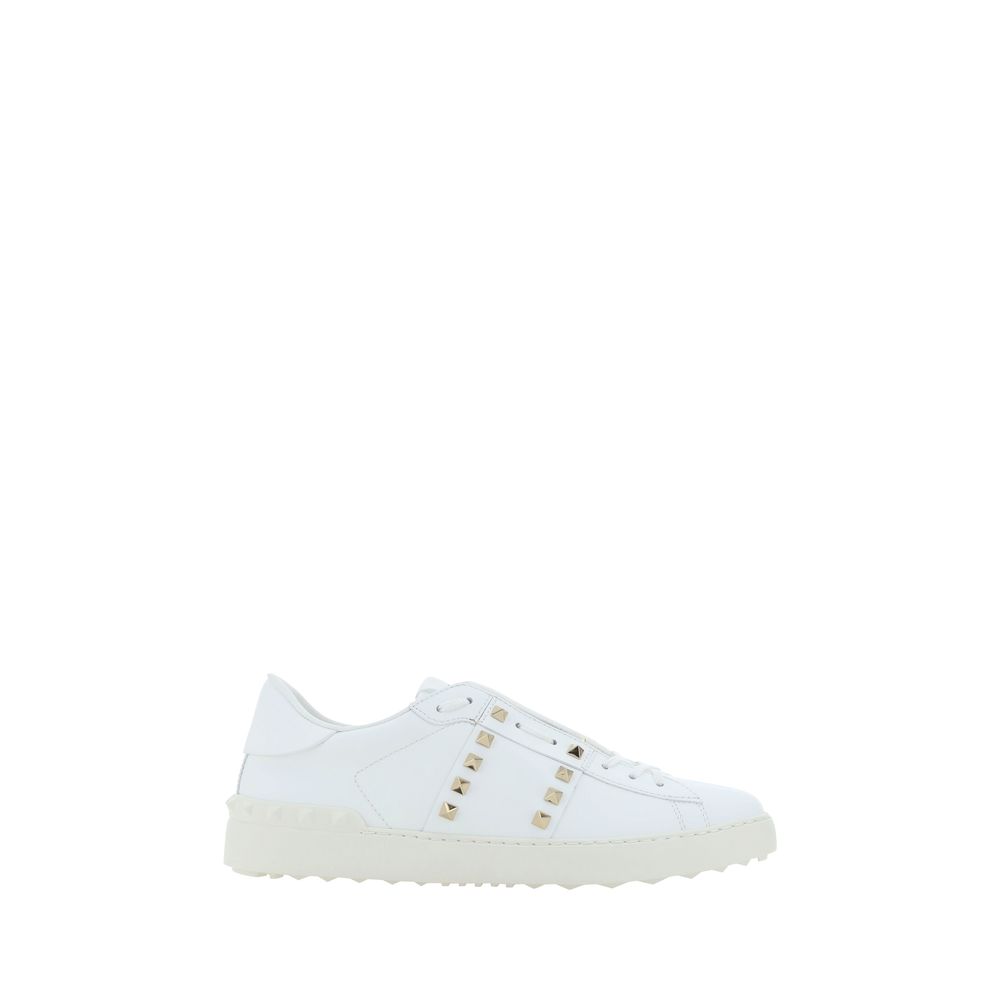 Baskets Valentino Rockstud blanches
