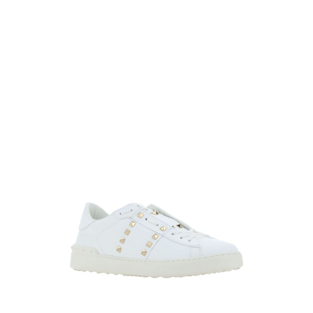 Baskets Valentino Rockstud blanches