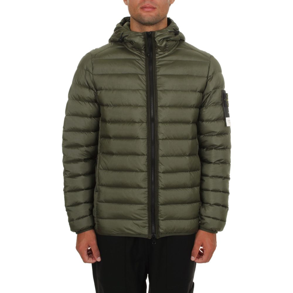 Veste Stone Island nylon verte