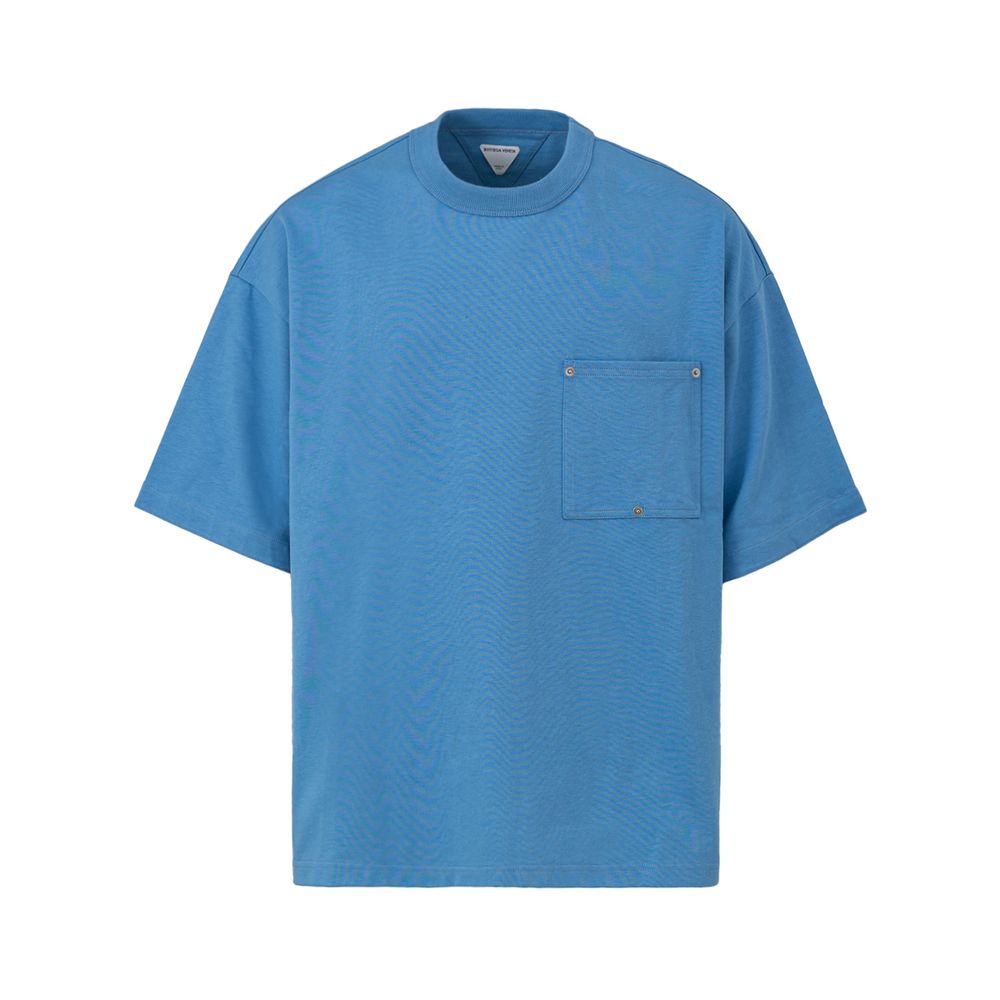 T-shirt Bottega Veneta oversized bleu