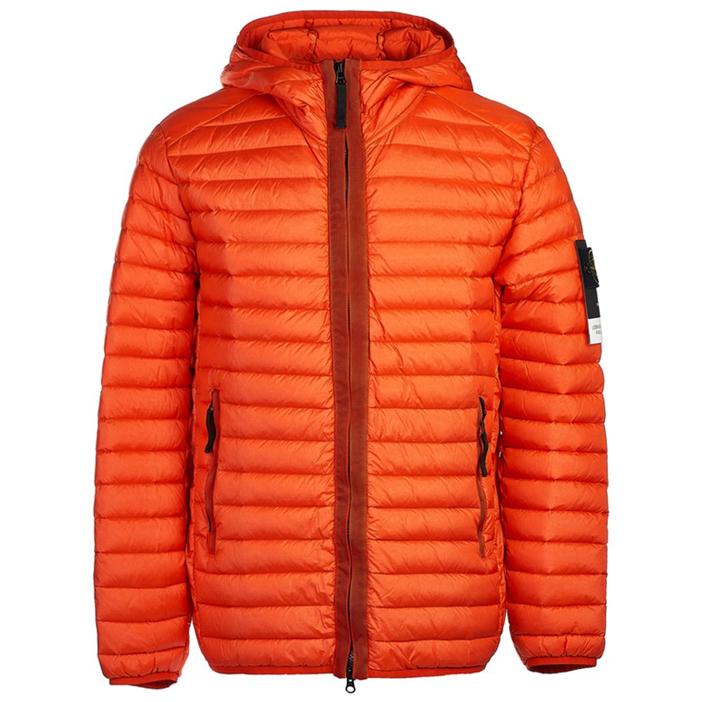 Veste Stone Island en nylon orange
