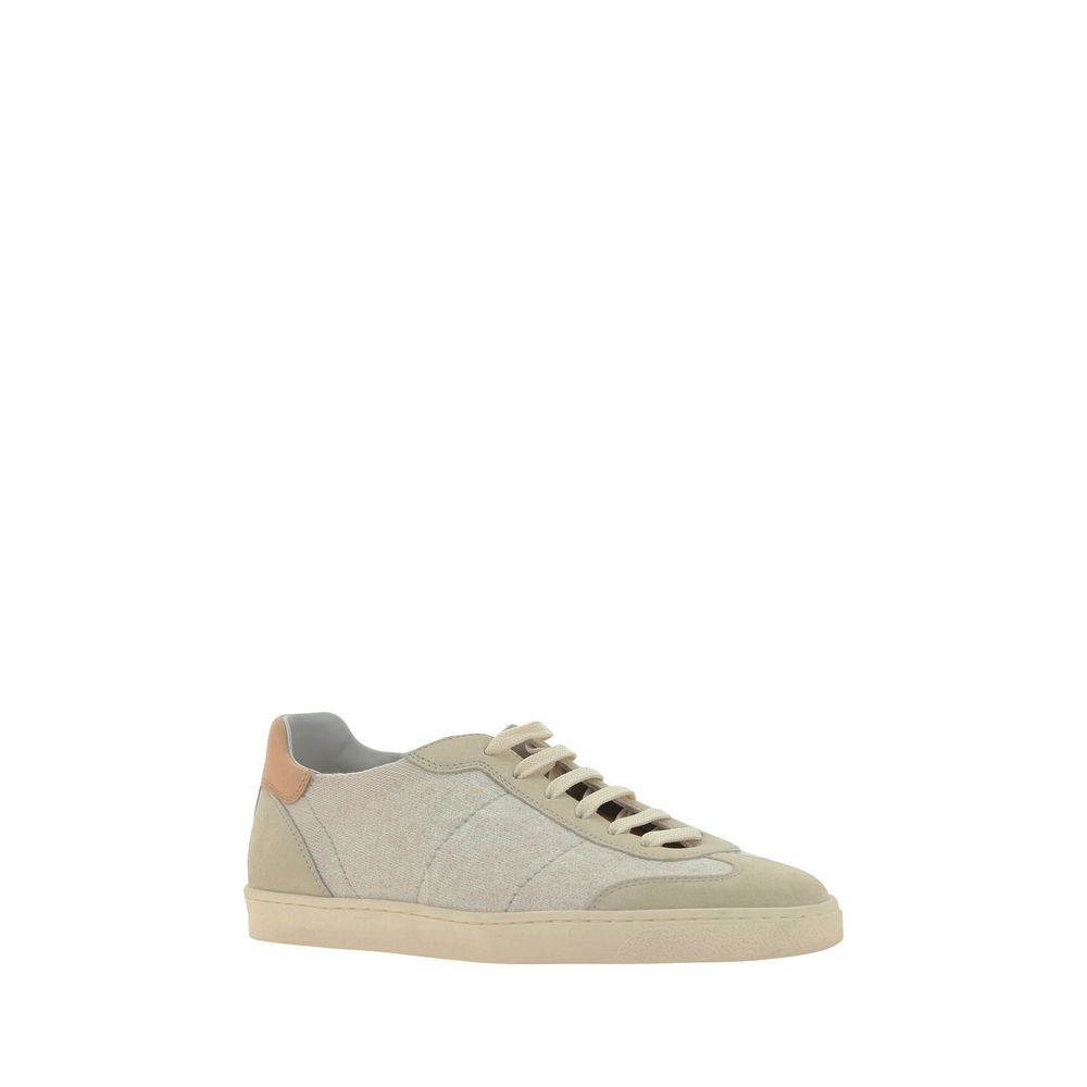 Baskets Brunello Cucinelli blanches