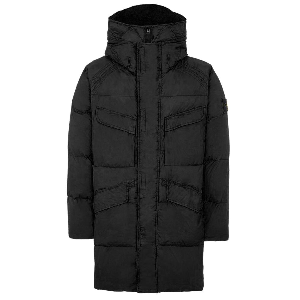 Veste Stone Island nylon noire