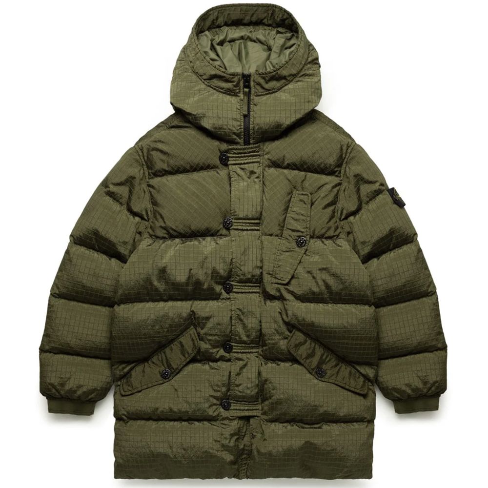 Parka Stone Island Nylon Metal verte