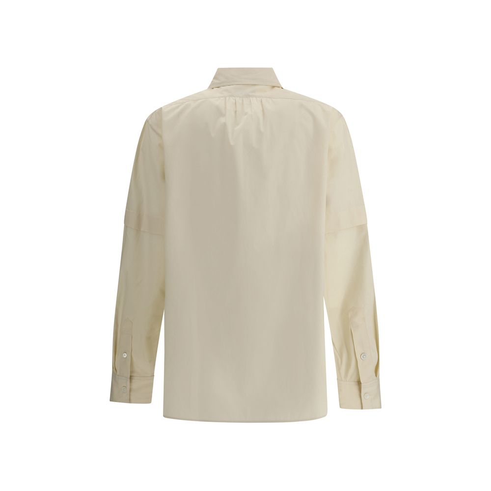 Chemise Lemaire avec fentes beiges