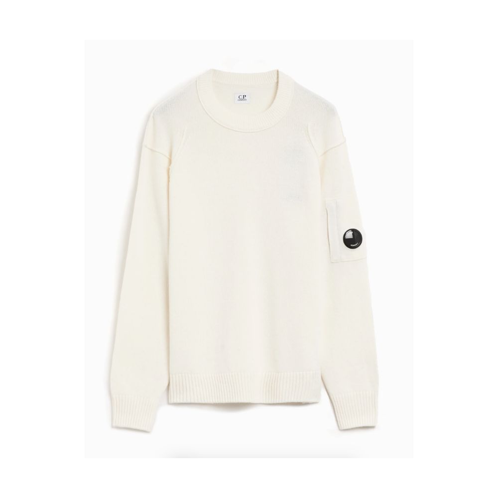 Cardigan C.P. Company Goggle blanc