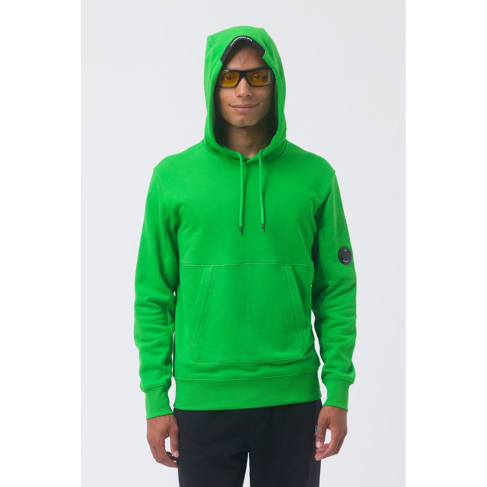 Sweatshirt c.p. Company à capuche vert