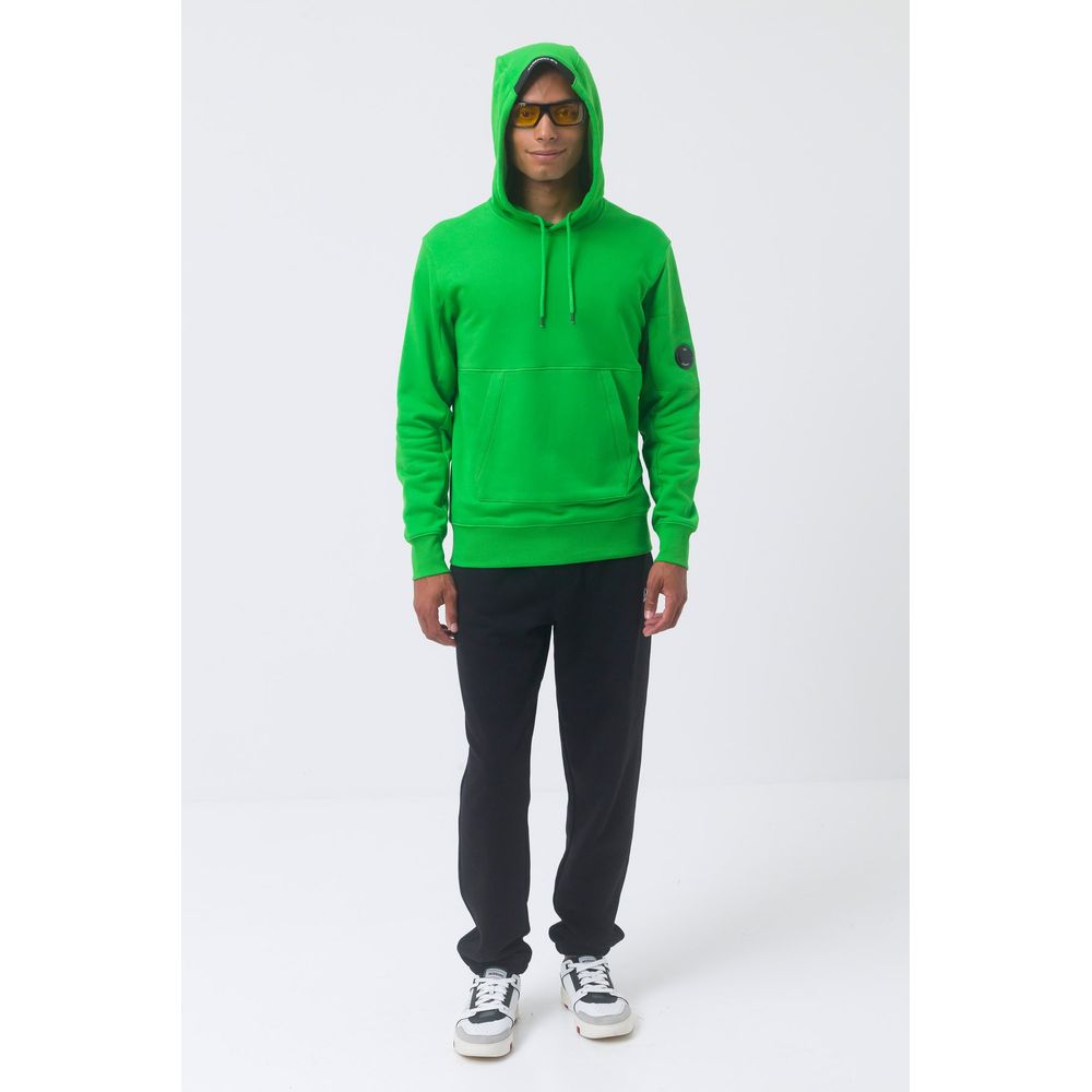 Sweatshirt c.p. Company à capuche vert