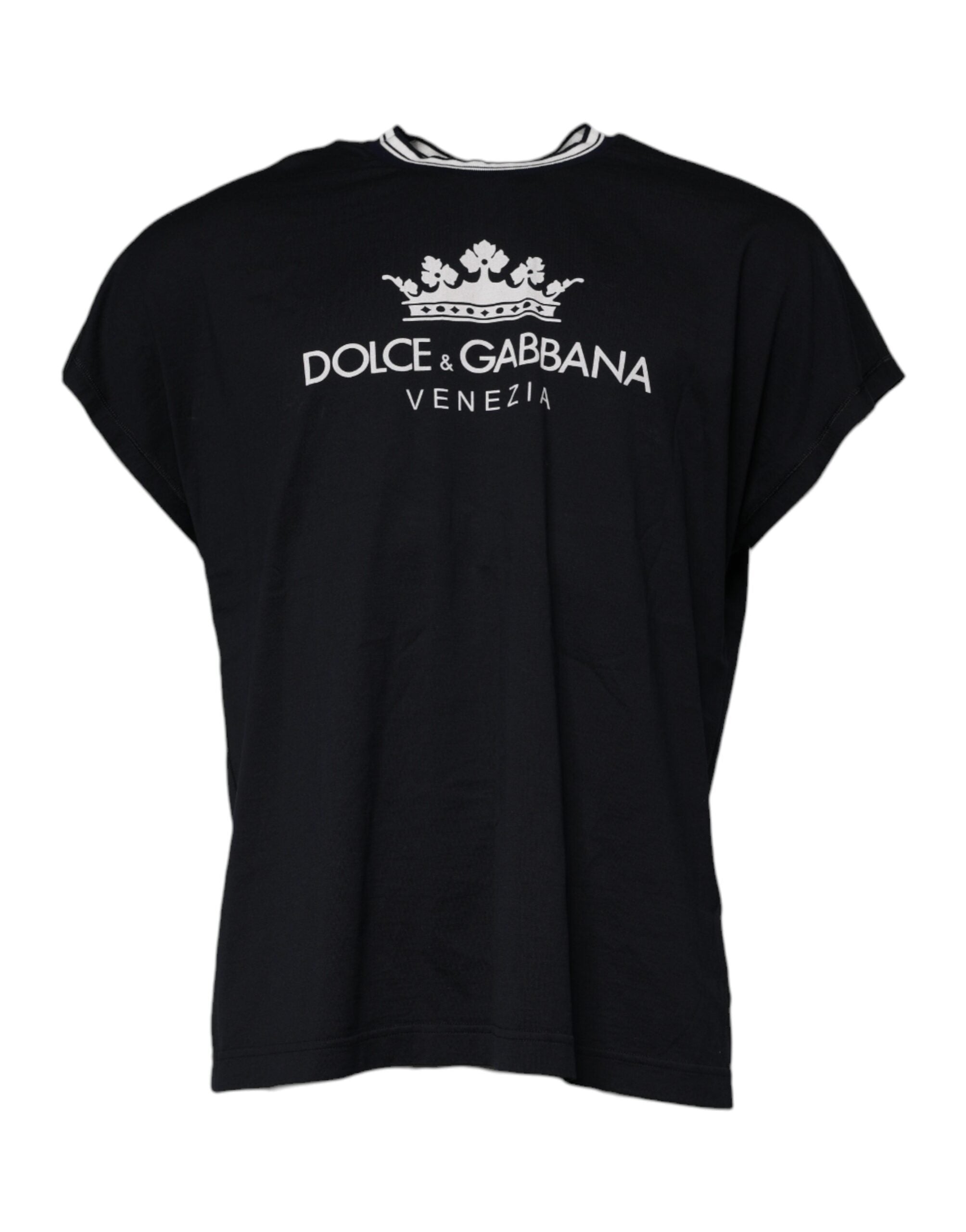 T-shirt Dolce & Gabbana bleu foncé