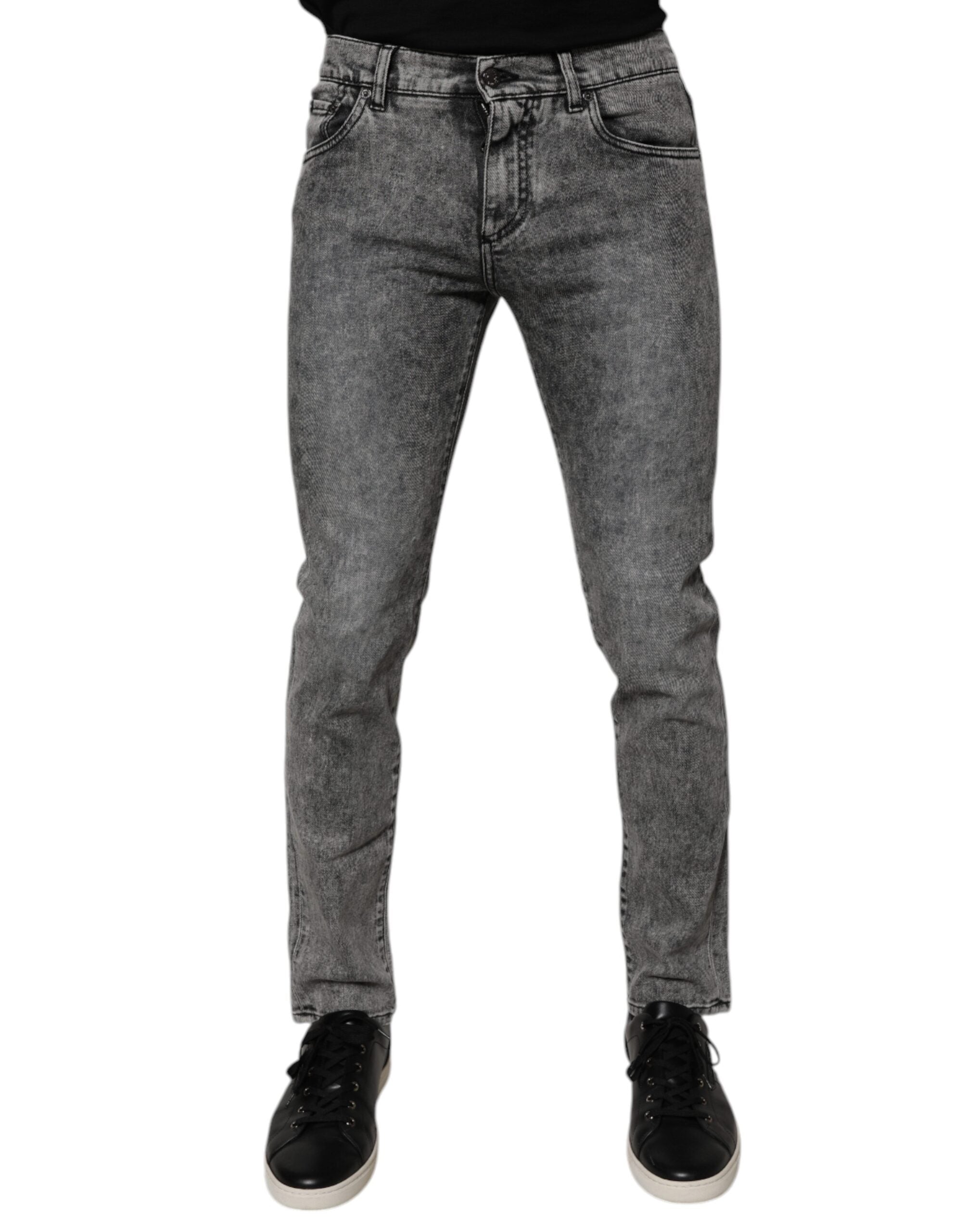 Jean Dolce & Gabbana slim gris foncé