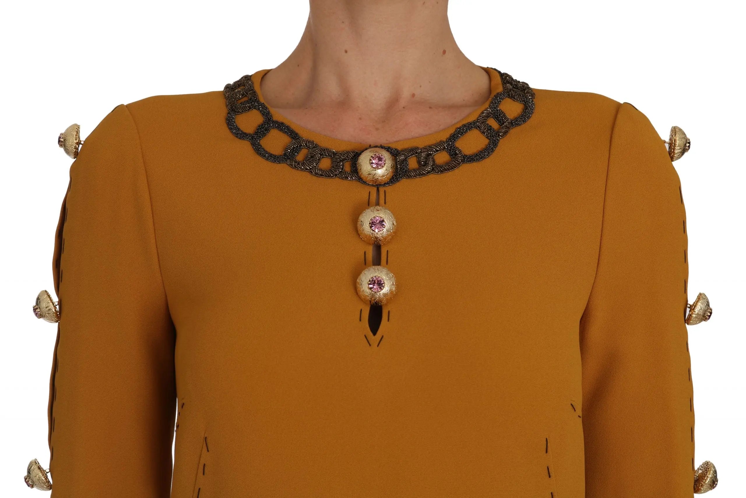 Robe Dolce & Gabbana mini marron Dolce & Gabbana