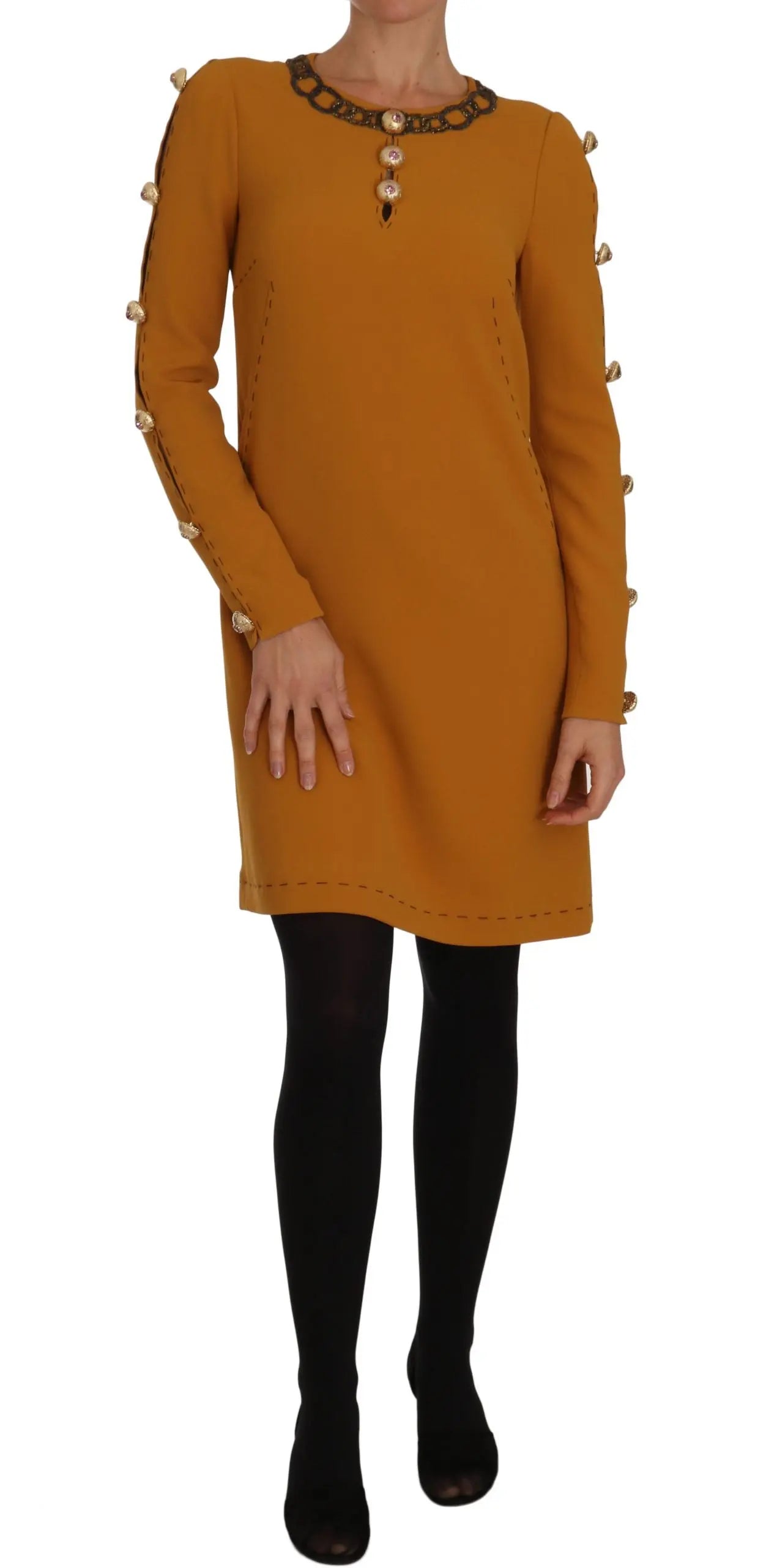 Robe Dolce & Gabbana mini marron Dolce & Gabbana