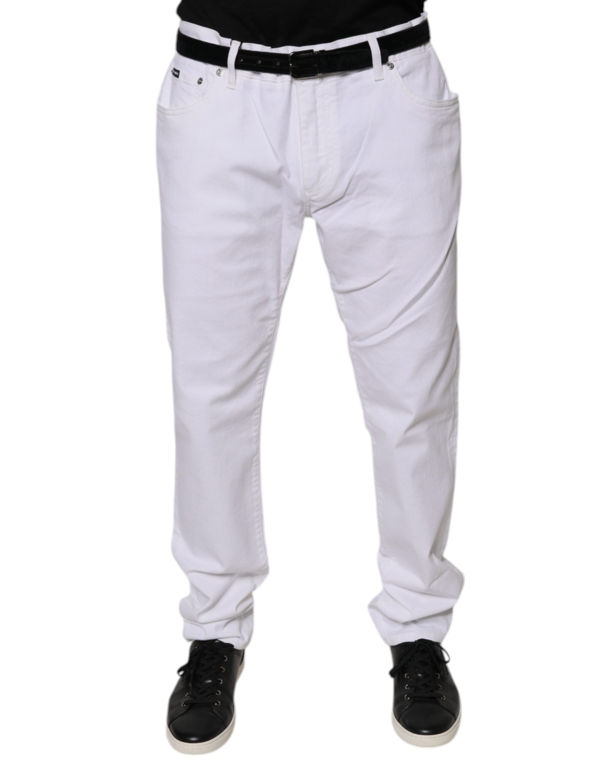Jeans Dolce & Gabbana skinny blancs