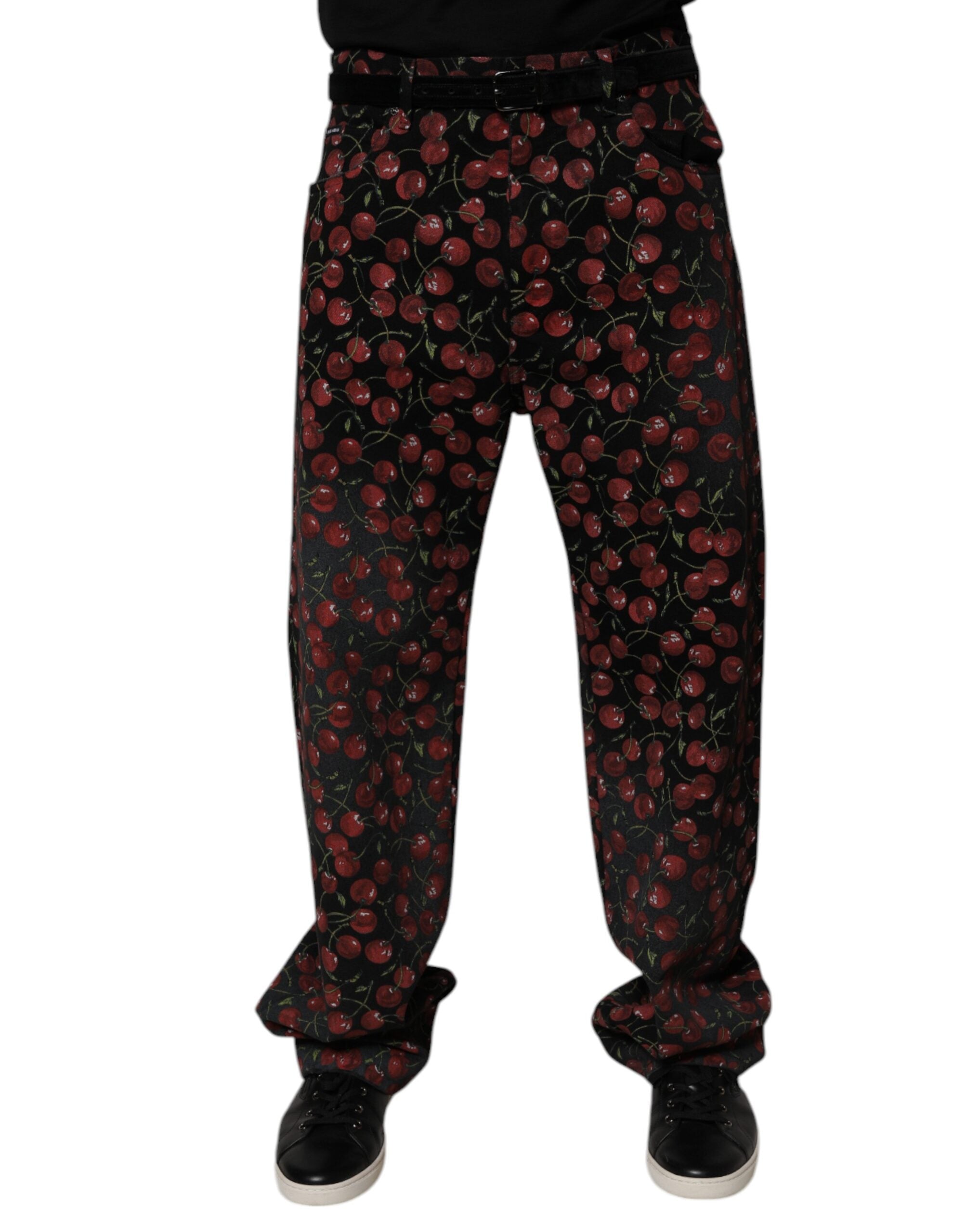 Jeans Dolce & Gabbana droits noirs