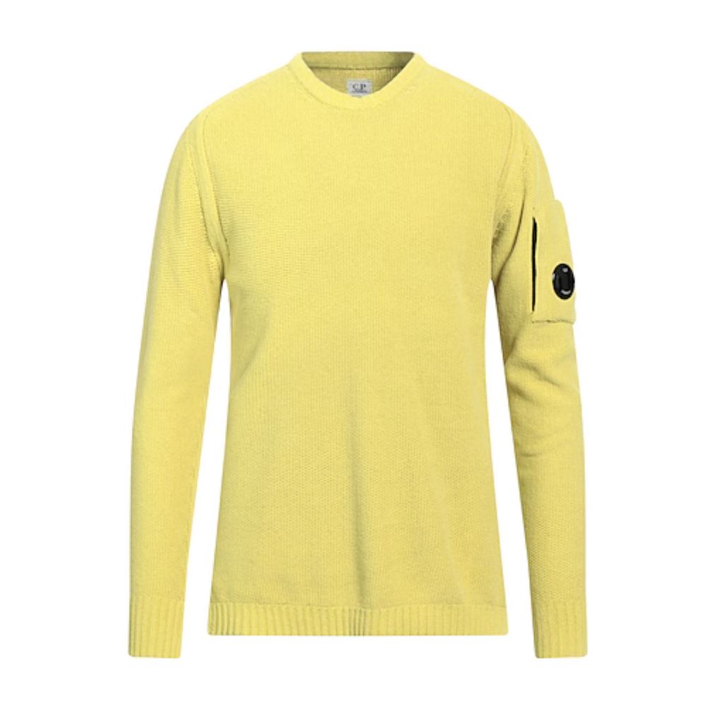 Pull c.p. Company à col rond jaune