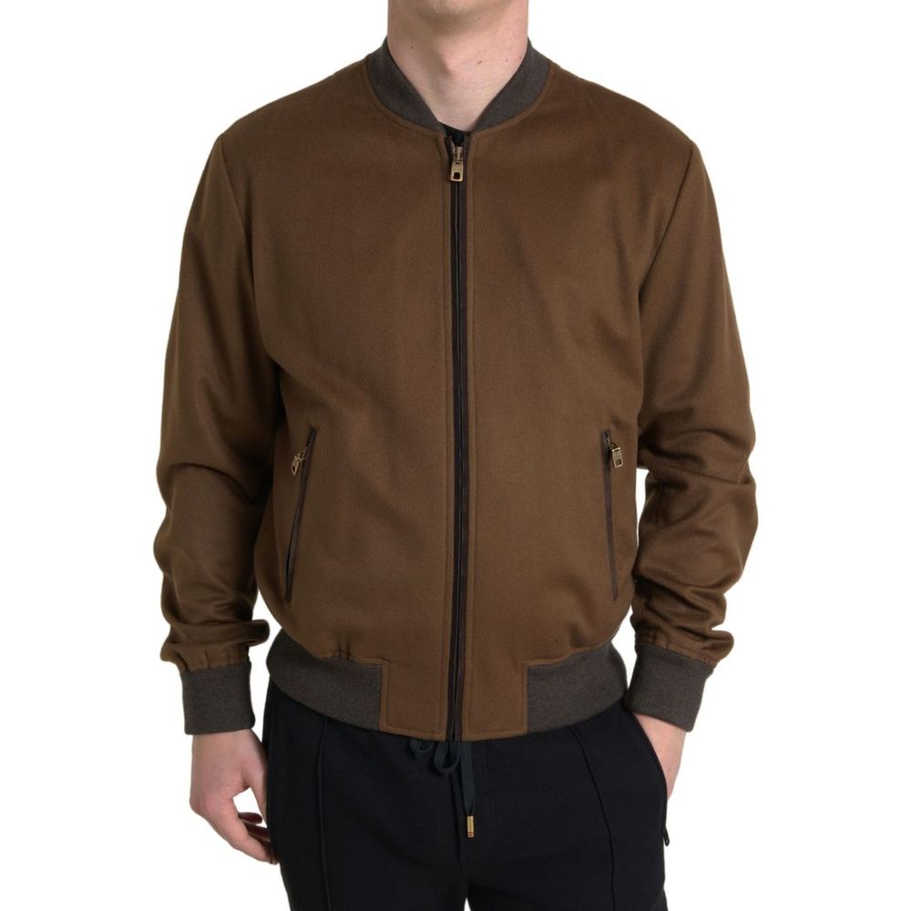 Veste Dolce & Gabbana bomber brune