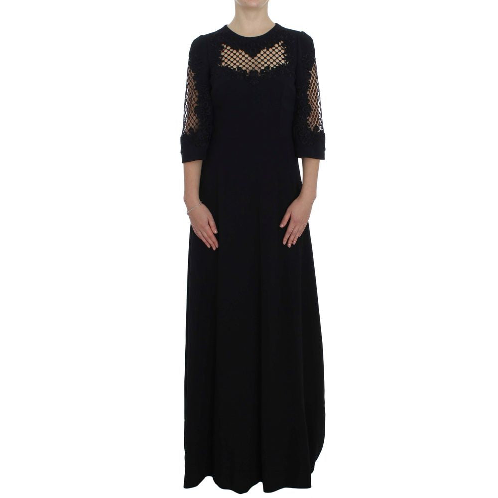Robe Dolce & Gabbana maxie noire