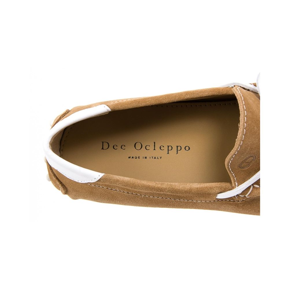 Bottines Beige Casual en cuir