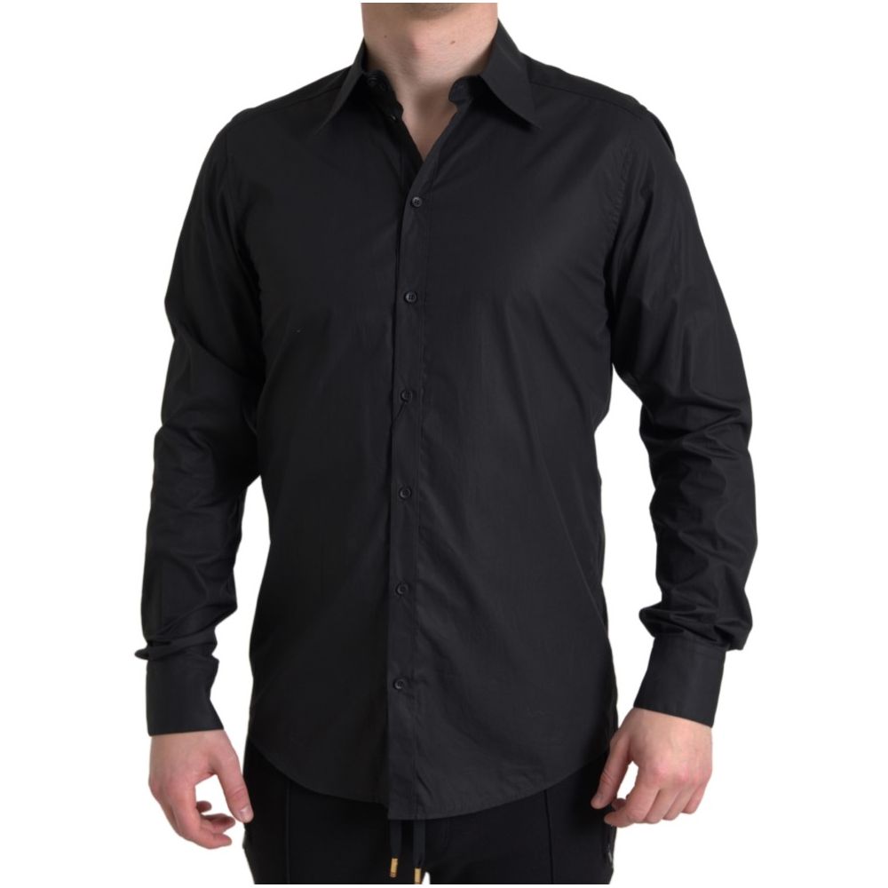 Chemise noire Made in Italy noire