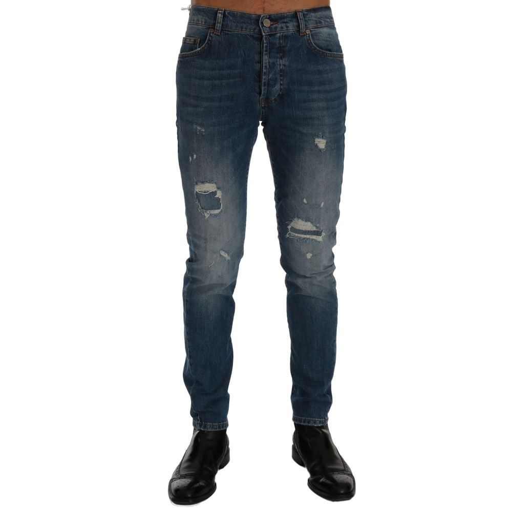 Jeans Frankie Morello Dunfermile bleu