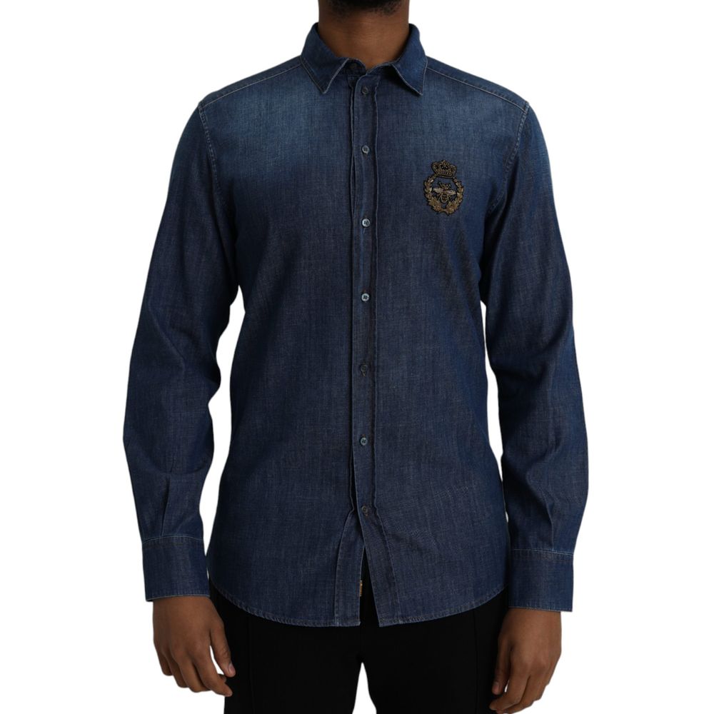 Chemise Dolce & Gabbana bleue